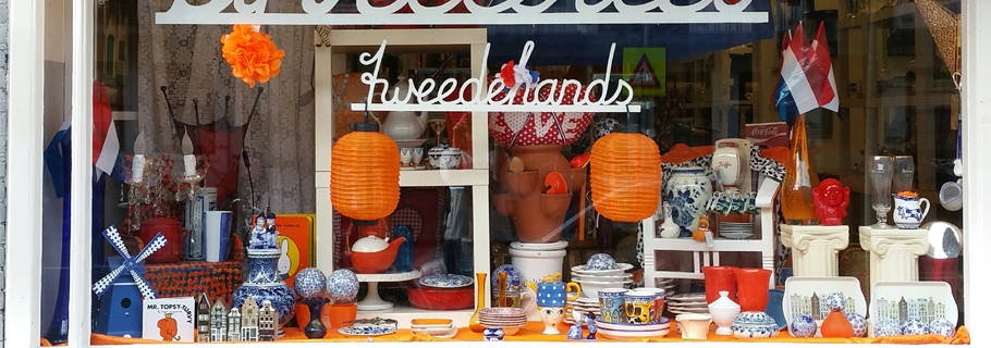 Bij Allerlei Tweedehands woonaccessoires